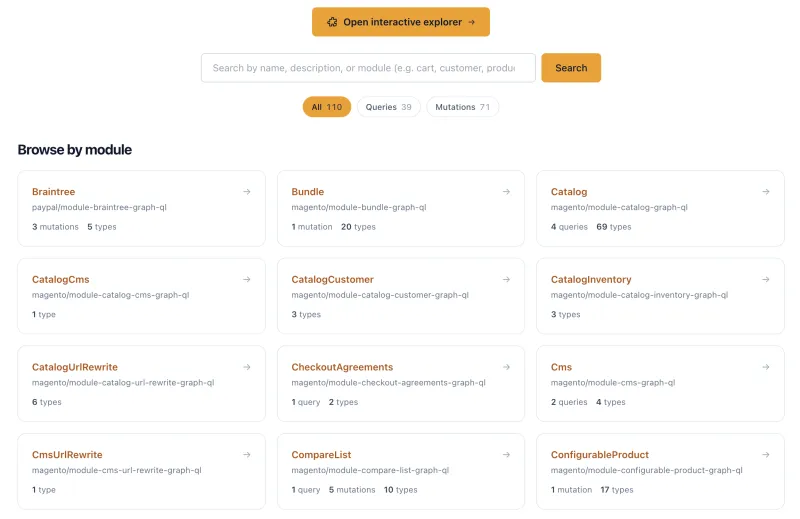 Magento 2 GraphQL Explorer thumbnail