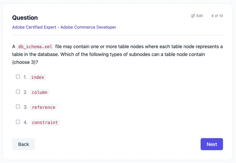 Adobe Commerce Certification Quiz thumbnail